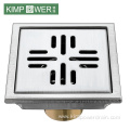 4 inch stainless steel floor drain cover